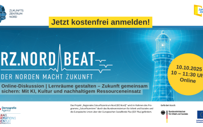 Einladung zur kostenfreien Online-Diskussion: Lernräume gestalten – Zukunft gemeinsam sichern